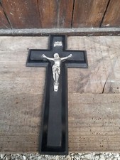 crucifix bois noir type