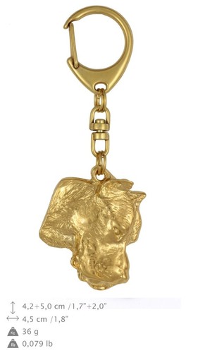 Dogue argentin porte clés - argentin, porte-clés