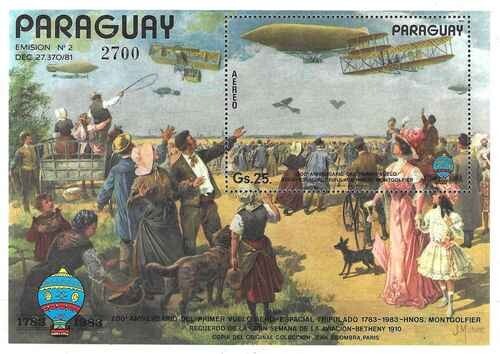 Timbre avions dirigeables - avions,