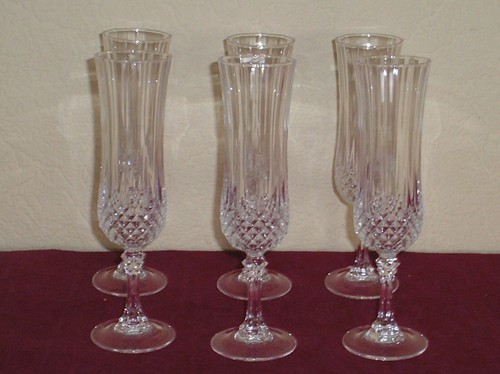 Lot verre flute a - verre,