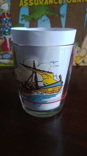 Verre astérix nutella 2004 - nutella,