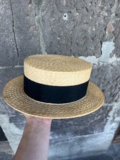 Ancien chapeau canotier