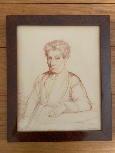 Portrait femme la - à,