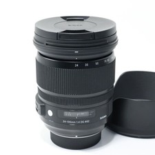 Près De Mint Sigma 24-105mm F/4 Dg OS HSM Type Zoom Objectif Pour Nikon F Mij #