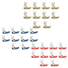 Lot de 10 pieds presseurs pour machine à coudre industrielle plate