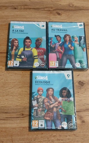 Lot jeux sims pc - jeux, neuf