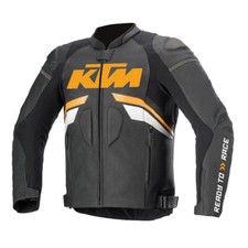 KTM Duke 2026 Veste en Vuir de