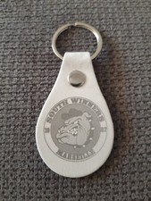 RARISSIME Porte-Clefs Ultras Marseille OM South Winners FOOT Ligue 1 Simili Cuir