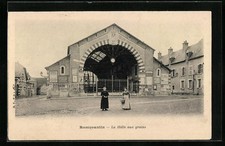 CPA Romorantin, La Halle aux grains 1914 