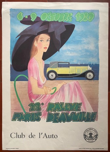 Affiche 23ème rallye paris - affiche,