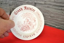 Lot de 3 coupelles, vide-poches, cendriers publicitaire Grand Marnier Liqueur