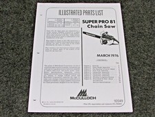 MARCH-1976 McCULLOCH SUPER PRO