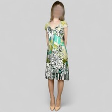 Robe extensible en viscose