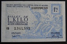 Billet de matière - 1 kilos