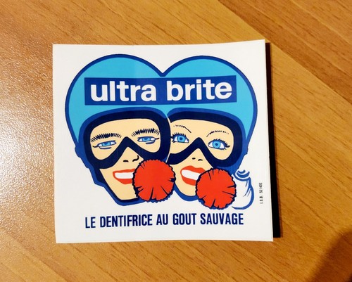 Autocollant ancien ultra - autocollant,