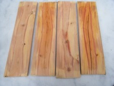4 carrelets de prunier blose ébénisterie,tournage coutellerie ou autre