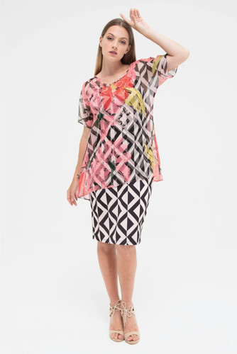 Eroke robe femme rose chic - ,
