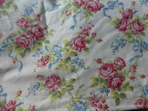 Ancien tissu vintage french - tissu,