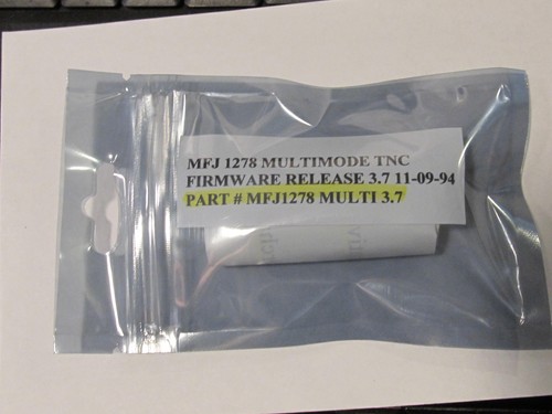 Mfj 1278 tnc firmware ver - 1278, 3.7