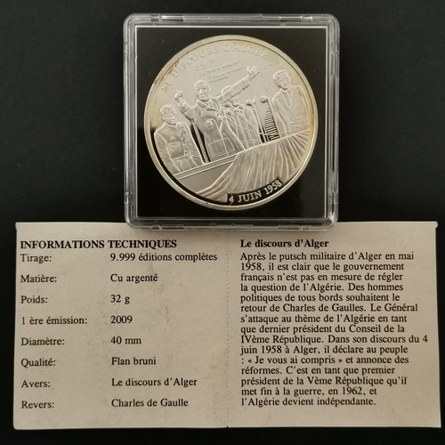 Medaille 2009 40mm - medaille,