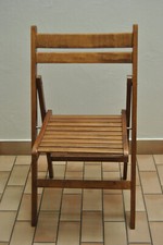 Chaise pliante bois - , jardin