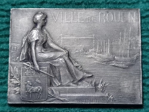 Medaille bronze argenté - bronze,