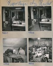 PARIS c. 1950 - 14 Photos Usine RACLET Tente Caravane Trigano - Pl 216