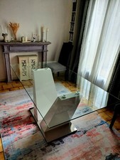 Grande Table De Salon Design En Verre