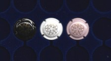 Lot de 3 capsules de champagne