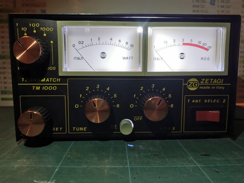 Zetagi 1000 transmatch swr - zetagi, tm