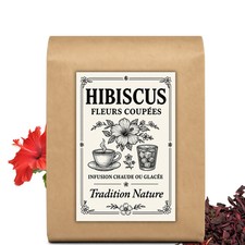 Hibiscus fleurs COUPEES