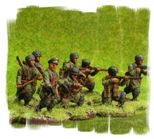 Painted! Allemand Parachutiste Squad (FJ) - 28mm WW2 Monde War II Bolt Action