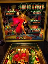 Recherche Backglass Flipper Lucky Seven SS Pinball