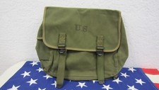 US WW2 MUSETTE M36 TOILE OD#7 BORDURE OD#3 DATEE 1944 NEUVE DE STOCK