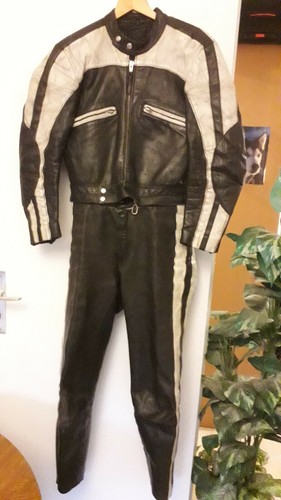 Combinaison cuir moto homme - combinaison,