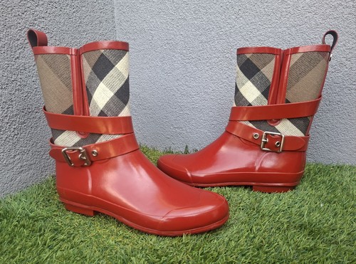 Bottes pluie burberry - bottes,