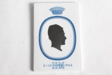 Royal Copenhague Carreau porcelaine prince Henrik Danemark (67472)