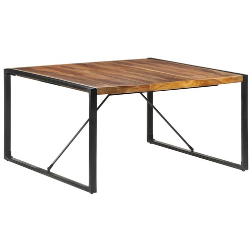 Bois solide table - solide, à
