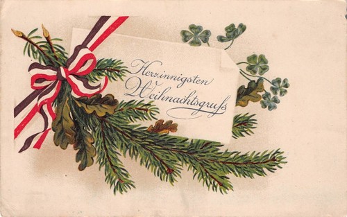 Carte postale patriotique