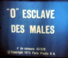 Film super 8 sonore "O Esclave