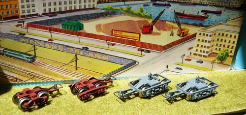 Jouef lot bogies avec - lot,