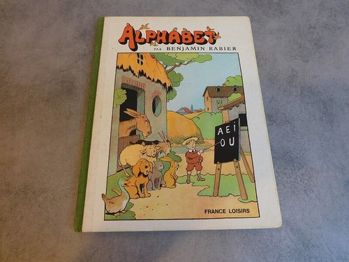Livre alphabet par benjamin - alphabet,