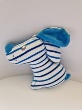Doudou Chien Sucre d'Orge - Bleu