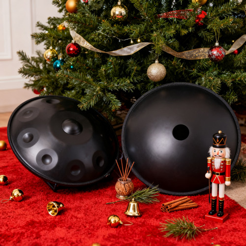Handpan noir notes - handpan, à