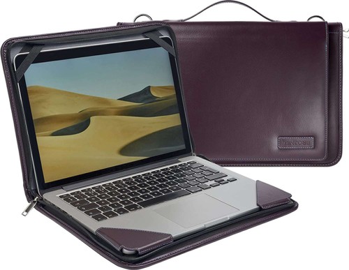 Broonel purple messenger case - broonel,