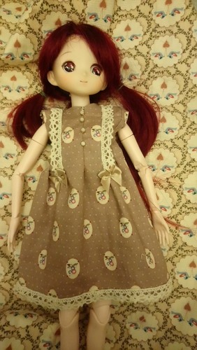 Bjd doll dress doflie - dress,