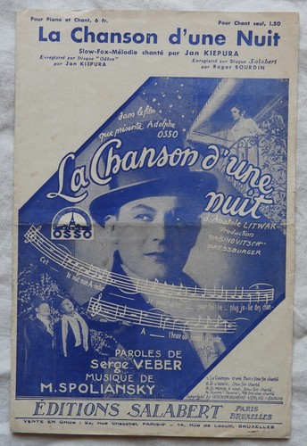Partition ancienne 1932 la - partition, /