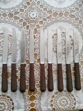 9  COUTEAUX ANCIENS ART DECO APOLLONOX Indemanchable