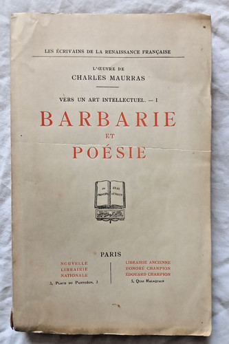Oeuvre charles maurras - charles,