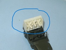 R32 Dinky toys, rack missile